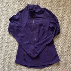 Purple lululemon Define Jacket